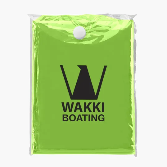 Disposable PE Poncho with PVC Carrying Pouch — view 3