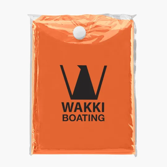 Disposable PE Poncho with PVC Carrying Pouch — view 4