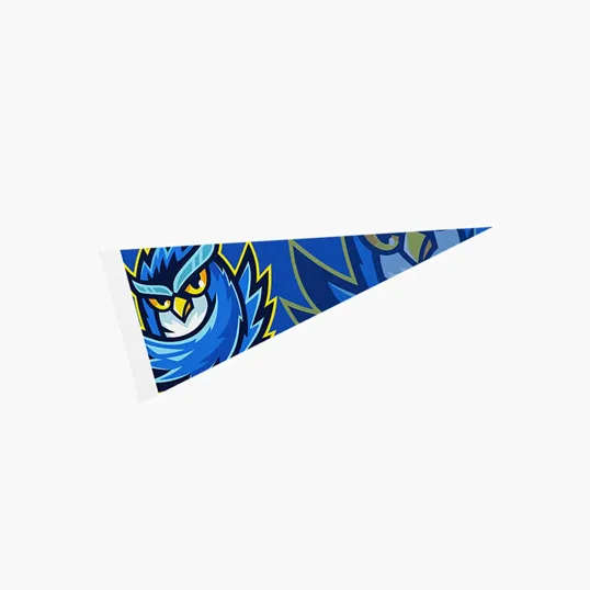 Felt Pennant, 4" x 10" — view 2