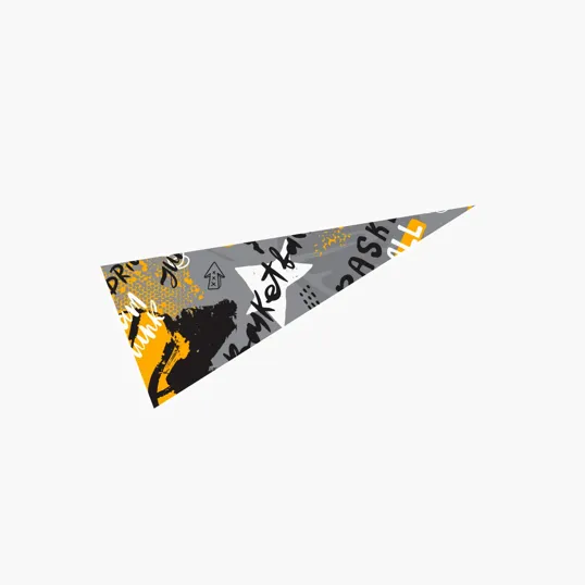 Felt Pennant, 12" x 30"