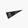 Felt Pennant, 12" x 30" — view 2