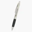 Delta Plunger-Action Ballpoint Pen with Rubber Grip — view 6