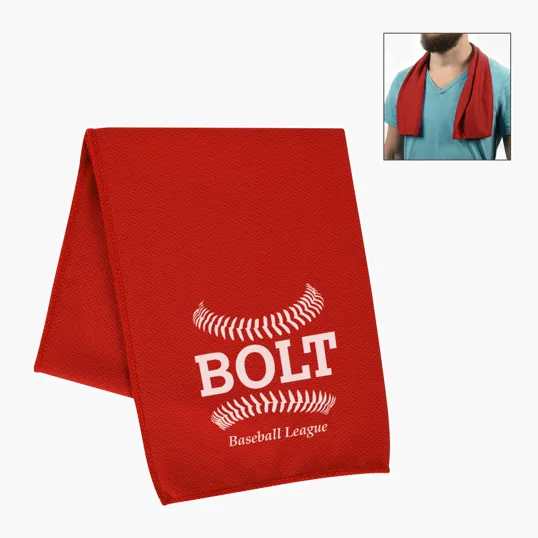 Recycled PET Cooling Sport Towel — view 4
