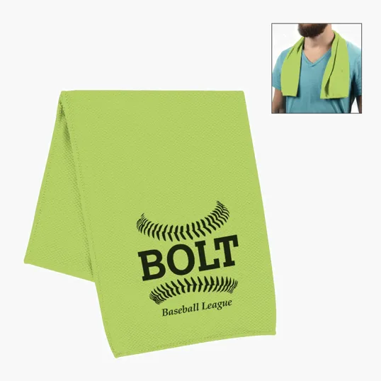 Recycled PET Cooling Sport Towel — view 9