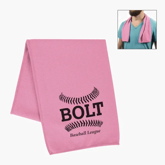 Recycled PET Cooling Sport Towel — view 11