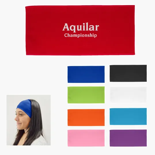 Cooling Headband with 100% RPET Material