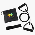 Yoga Stretch Band with Carry Pouch