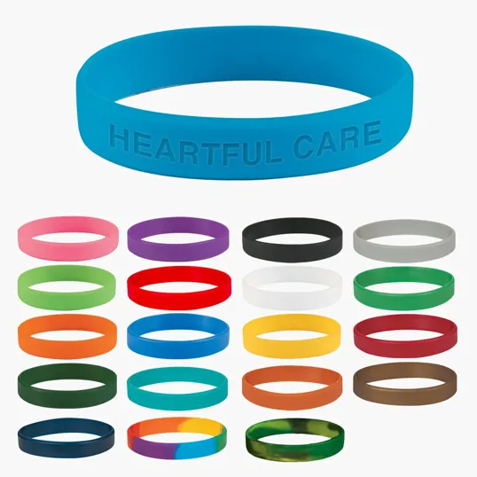 Single Color Silicone Bracelet by Rainbow Collection