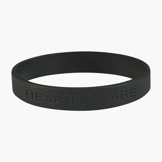 Single Color Silicone Bracelet by Rainbow Collection — view 2