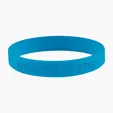 Single Color Silicone Bracelet by Rainbow Collection — view 3
