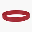 Single Color Silicone Bracelet by Rainbow Collection — view 8