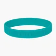 Single Color Silicone Bracelet by Rainbow Collection — view 17