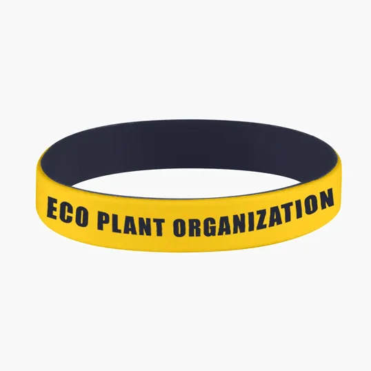 Colored Letter Silicone Bracelet — view 11