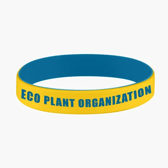 Colored Letter Silicone Bracelet — view 13