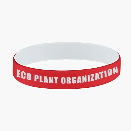 Colored Letter Silicone Bracelet — view 7