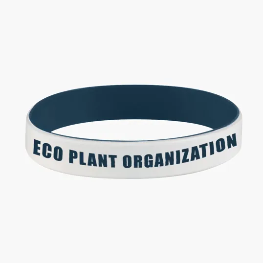 Colored Letter Silicone Bracelet — view 9