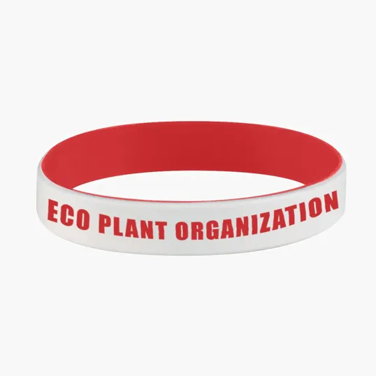 Colored Letter Silicone Bracelet — view 10