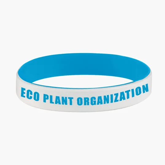 Colored Letter Silicone Bracelet — view 12