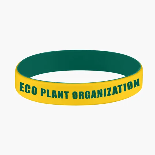 Colored Letter Silicone Bracelet — view 14