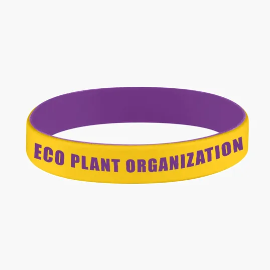 Colored Letter Silicone Bracelet — view 15