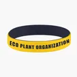 Colored Letter Silicone Bracelet — view 11