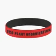 Colored Letter Silicone Bracelet — view 6