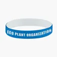Colored Letter Silicone Bracelet — view 8