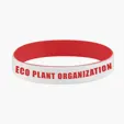 Colored Letter Silicone Bracelet — view 10