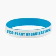 Colored Letter Silicone Bracelet — view 12