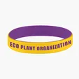 Colored Letter Silicone Bracelet — view 15