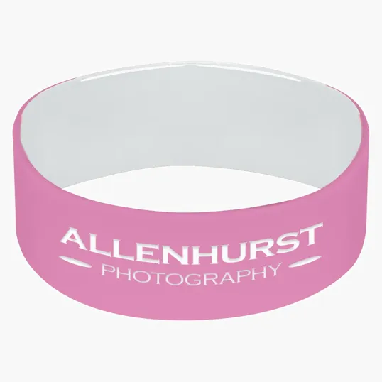 1" Silicone Bracelet — view 4