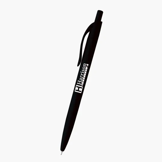 Sleek Write Rubberized Pen, Recycled ABS — view 2