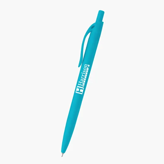 Sleek Write Rubberized Pen, Recycled ABS — view 3