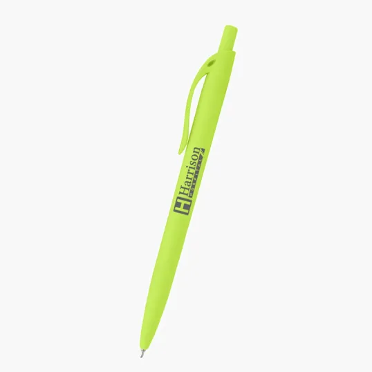 Sleek Write Rubberized Pen, Recycled ABS — view 5