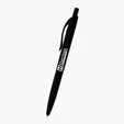 Sleek Write Rubberized Pen, Recycled ABS — view 2