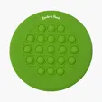 Push Pop Stress Reliever Flying Disc — view 3