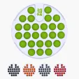 Push Pop Circle Fidget Game