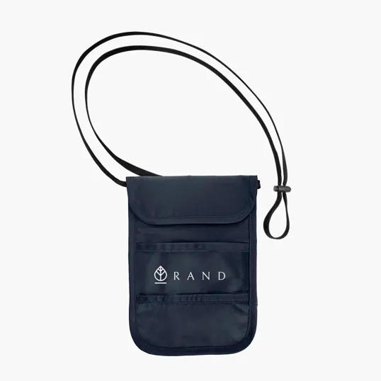 RFID Data Blocking Neck Wallet — view 4