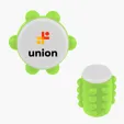 rABS Push Pop Spinning Fidget Toy — view 3