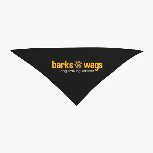 Small Triangle rPET Pet Bandana — view 2