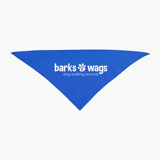 Small Triangle rPET Pet Bandana — view 8