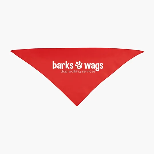 Small Triangle rPET Pet Bandana — view 10