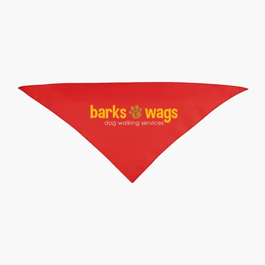 Small Triangle rPET Pet Bandana — view 5