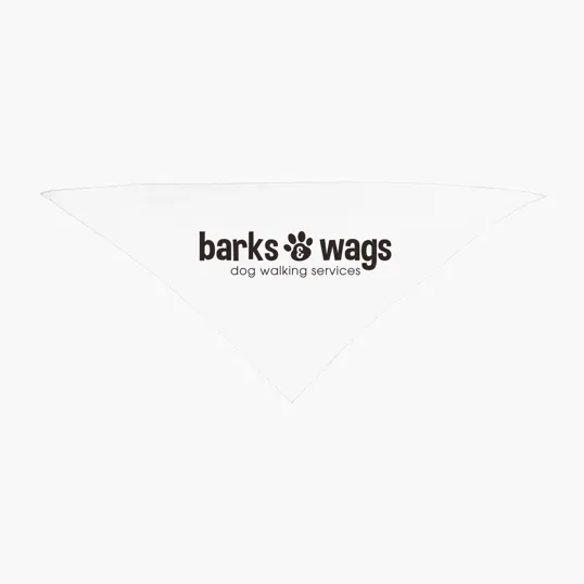 Small Triangle rPET Pet Bandana — view 11