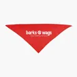 Small Triangle rPET Pet Bandana — view 10