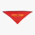 Small Triangle rPET Pet Bandana — view 5