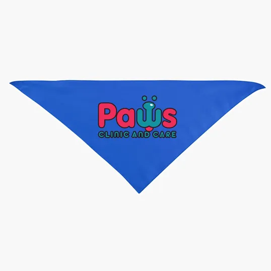 Large Triangle rPET Pet Bandana — view 3