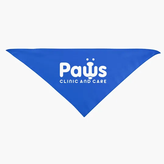 Large Triangle rPET Pet Bandana — view 8