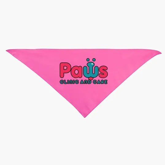 Large Triangle rPET Pet Bandana — view 4