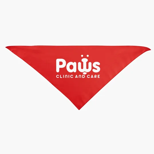 Large Triangle rPET Pet Bandana — view 10